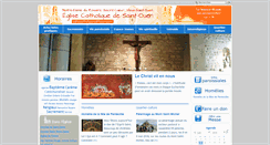 Desktop Screenshot of eglisecatholiquesaintouen.com